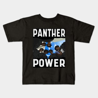 Black Panther Party Panther Power Kids T-Shirt